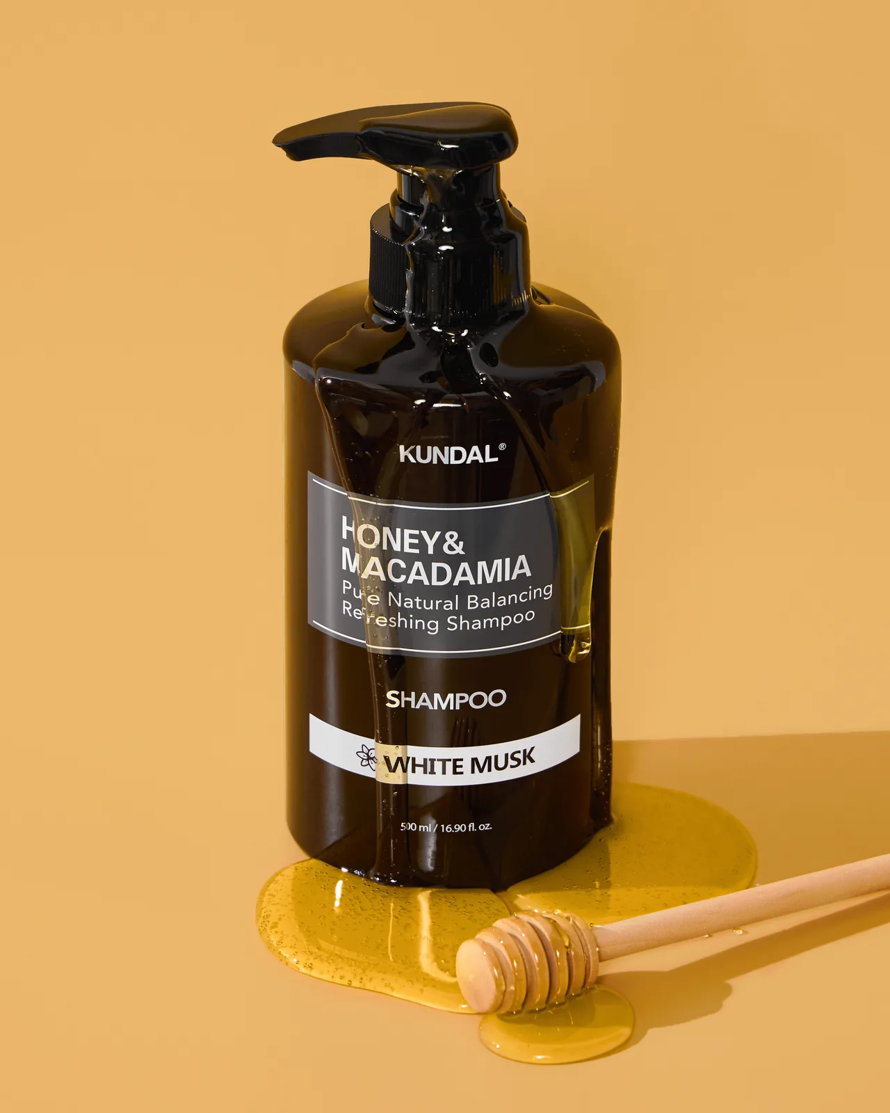 Shampoo mit echtem Honig